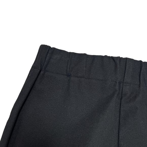 JOSEPH Gabardine Pull-On Slim Pant SIZE 36 US 4 Black Elastic Waist FRANCE - Picture 10 of 10